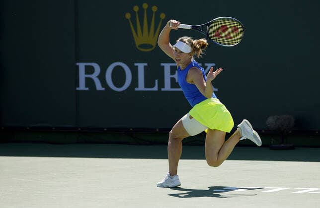 Tennis, WTA Tournament in Indian Wells