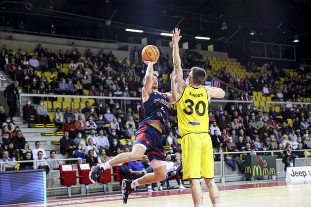 Basketball, CL, SIG Strasbourg - Falco-KC Szombathely