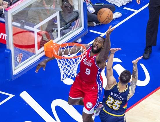 Basketball, NBA, Philadelphia 76ers - Denver Nuggets