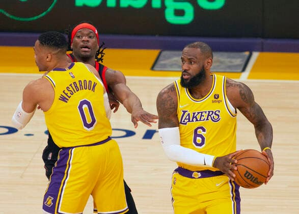 Basketball, NBA, Los Angeles Lakers - Toronto Raptors