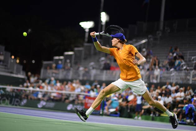 Jannik Sinner TENNIS : BNP Paribas Open 2022 - 14 03 2023 AntoineCouvercelle Panoramic 