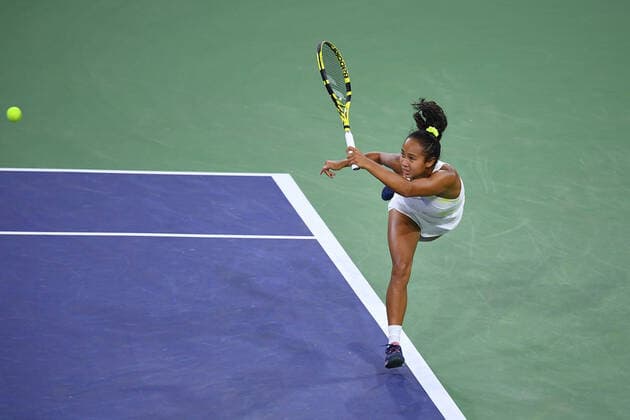 Leylah Fernandez (Can) TENNIS : BNP Paribas Open 2022 - 14 03 2023 AntoineCouvercelle Panoramic 