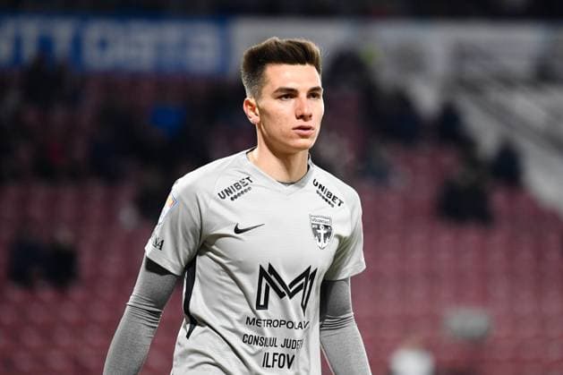 CFR Cluj v FC Voluntari - Romania Liga 1 Portrait of FC Voluntari s goalkeeper, Mihai Popa during the game CFR Cluj - FC Voluntari during first stage of Romania Liga 1 Play off, disputed on Dr. Constantin Radulescu Stadium, Cluj-Napoca, 12 March 2022 Cluj-Napocca Romania  Copyright: xFlaviuxBuboix originalFilename:buboi-notitle220312_npB3C.jpg