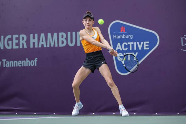 STUSEK Julia GER , ITF World Tennis Tour Juniors J3 Hamburg, Hamburg, Tennis Verband Hamburg, 15 03 2022,