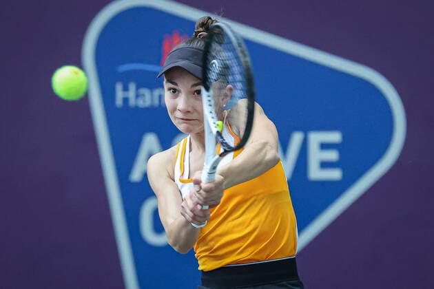 STUSEK Julia GER , ITF World Tennis Tour Juniors J3 Hamburg, Hamburg, Tennis Verband Hamburg, 15 03 2022,