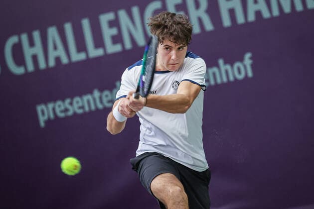 PETROVIC David GER , ITF World Tennis Tour Juniors J3 Hamburg, Hamburg, Tennis Verband Hamburg, 15 03 2022,