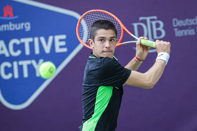DZHENEV Adriano BUL , ITF World Tennis Tour Juniors J3 Hamburg, Hamburg, Tennis Verband Hamburg, 15 03 2022,