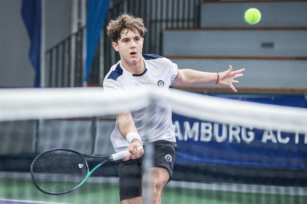 PETROVIC David GER , ITF World Tennis Tour Juniors J3 Hamburg, Hamburg, Tennis Verband Hamburg, 15 03 2022,