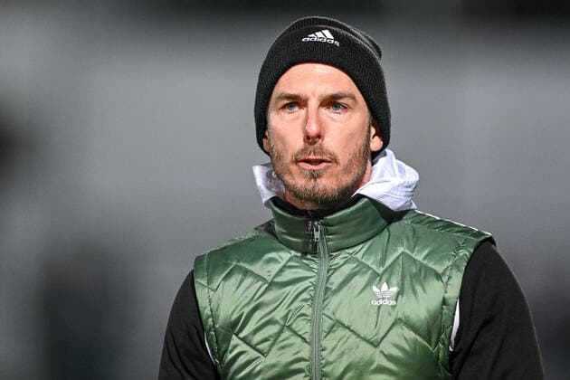 Coach Tobias Strobl Schweinfurt single image, action, portrait, 15 03 2022, Unterhaching Germany , football, Regionalliga Bayern, SpVgg Unterhaching 1 FC Schweinfurt 05 xslx