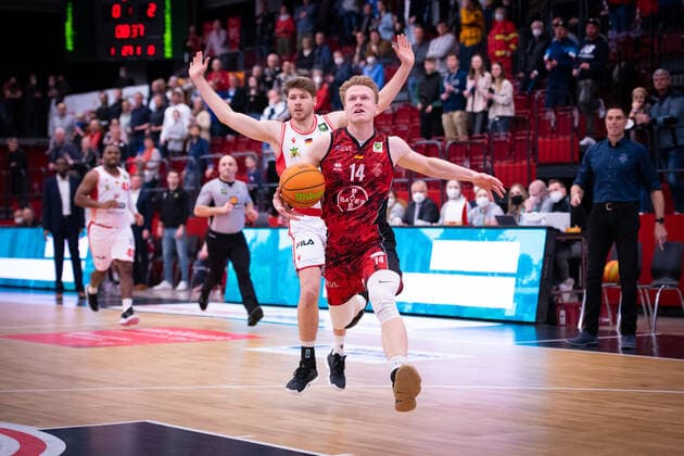 Basketball, 2. BL, ProA, Artland Dragons Quakenbrück - Bayer Giants Leverkusen
