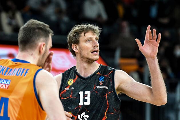 GER, EuroCup, ratiopharm Ulm vs Herbalife Gran Canaria 15 03 2022, ratiopharm arena, New Ulm, GER, EuroCup, ratiopharm Ulm vs Herbalife Gran Canaria, in picture Artem Pustovyi Gran Canaria, 13 nordphotoxGmbHx xHafner nph00200