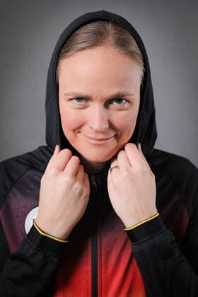Anna Lena Herzgerodt, former Groenefeld DTB coach , squad shooting, Hamburg, Tennis Verband Hamburg, 14 03 2022,