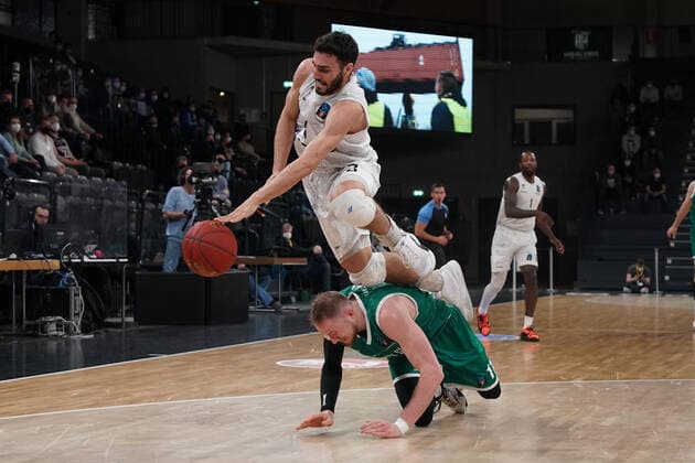 Basketball EuroCup 2021 2022, Hamburg Towers vs Slask Wroclaw, Hamburg 16 03 2022 Basketball EuroCup 2021 2022, Hamburg Towers vs Slask Wroclaw, Hamburg 16 03 2022 Copyright: xBEAUTIFULxSPORTS Mohwinkelx