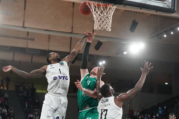 Basketball EuroCup 2021 2022, Hamburg Towers vs Slask Wroclaw, Hamburg 16 03 2022 Basketball EuroCup 2021 2022, Hamburg Towers vs Slask Wroclaw, Hamburg 16 03 2022 Copyright: xBEAUTIFULxSPORTS Mohwinkelx