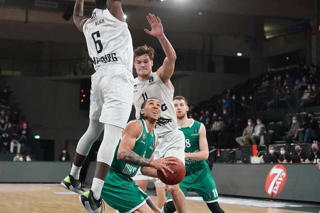 Basketball EuroCup 2021 2022, Hamburg Towers vs Slask Wroclaw, Hamburg 16 03 2022 Basketball EuroCup 2021 2022, Hamburg Towers vs Slask Wroclaw, Hamburg 16 03 2022 Copyright: xBEAUTIFULxSPORTS Mohwinkelx