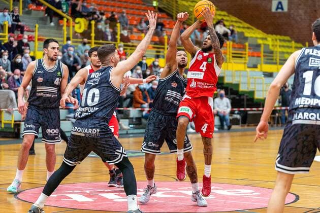 Basketball, 2. BL, ProA, Uni Baskets Paderborn - Medipolis SC Jena