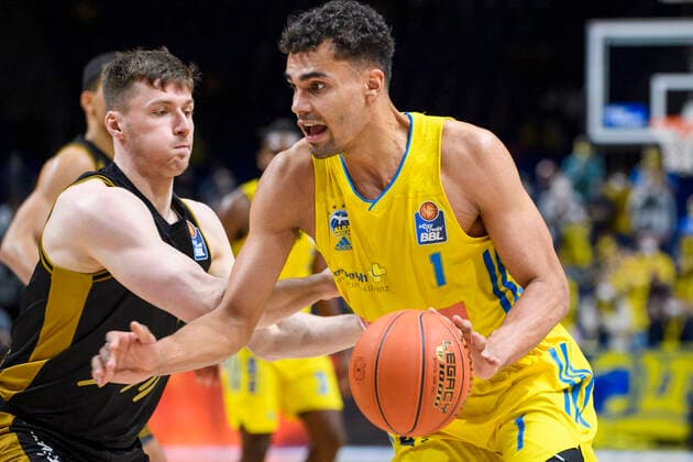 Oscar da Silva Alba Berlin, 01 , GER, Alba Berlin vs Basketball Loewen Braunschweig, BBL, Basketball Bundesliga Maenner, 23 Spieltag, Saison 2021 2022, 16 03 2022, GER, Alba Berlin vs Basketball Loewen Braunschweig, BBL, Basketball Bundesliga Maenner, 23 Spieltag, Saison 2021 2022, 16 03 2022, Berlin Copyright: xEibner-Pressefoto UwexKochx EP_UKH