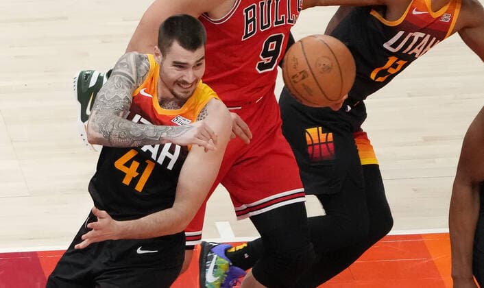 Basketball, NBA, Utah Jazz - Chicago Bulls