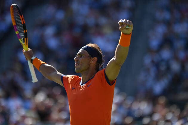 Rafael Nadal (Esp) TENNIS : BNP Paribas Open 2022 - 16 03 2023 AntoineCouvercelle Panoramic 