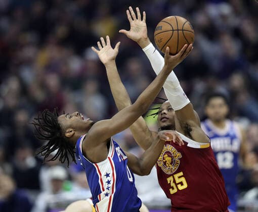 Basketball, NBA, Cleveland Cavaliers - Philadelphia 76ers