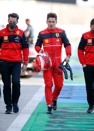 16 Charles Leclerc MCO, Scuderia Ferrari , F1 Grand Prix of Bahrain at Bahrain International Circuit on March 17, 2022 in Sakhir, Bahrain Photo by HOCH ZWEI Sakhir Bahrain
