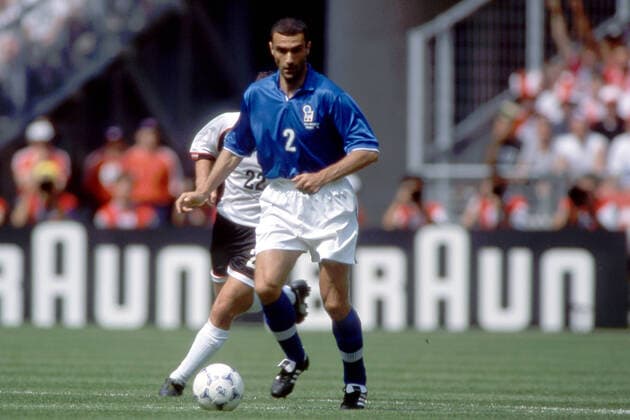 GIUSEPPE BERGOMI, Italia, FIFA World Cup, WM, Weltmeisterschaft, Fussball France 1998, Italy vs Austria 2-1, Paris CAMPIONATI MONDIALI FRANCIA 1998 - ITALIA-AUSTRIA 2-1
