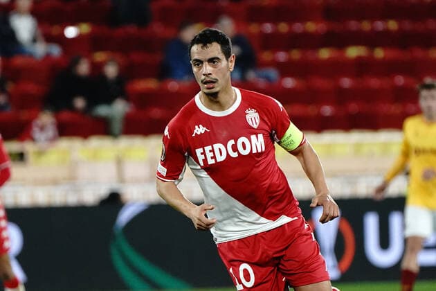 Wissam Ben Yedder (AS Monaco) FOOTBALL : AS Monaco vs Braga - 8 eme de finale retour Europa League - Monaco - 17 03 2022 NorbertScanella Panoramic 