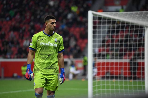 Leverkusen, Germany - 17 March 2022: Juan Musso. The match of UEFA Europa League Bayer Leverkusen vs Atalanta Bergamo Copyright: xVITALIIxKLIUIEVx