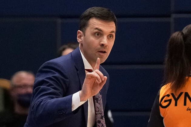 Igor Jovovic Head Coach MBC , Syntainics MBC vs JobStairs GIESSEN 46ers, Basketball Bundesliga, Maenner, 2021 2022, Nachholspiel, 20 Spieltag, 17 03 2022, Syntainics MBC vs JobStairs GIESSEN 46ers, Basketball Bundesliga, Maenner, 2021 2022, Nachholspiel, 20 Spieltag, 17 03 2022, Weissenfels Copyright: xEibner-Pressefoto EckehardxSchulzx ep_eer