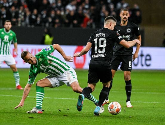 Football, EL, Eintracht Frankfurt - Real Betis Sevilla