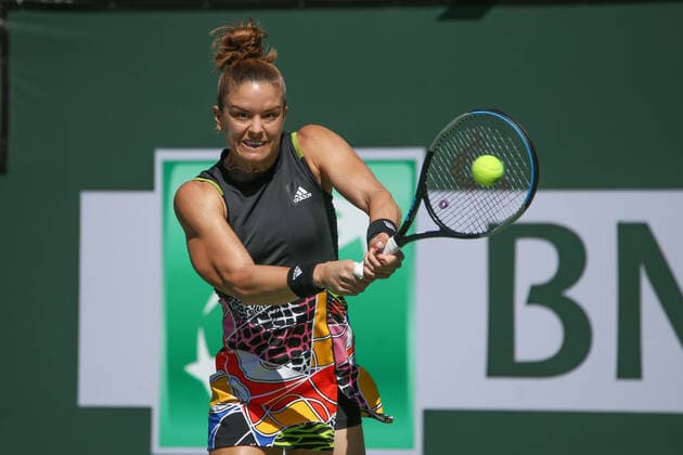 Tennis, WTA Tournament in Indian Wells