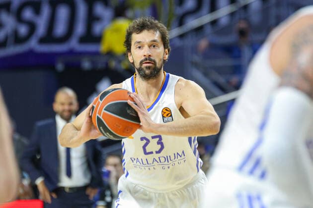 17th March 2022 Wizink Center Madrid, Spain Turkish Airlines Euroleague Basketball Spain, Real Madrid vs LDLC Asvel Villeurbanne Sergio Llull Madrid Madrid Madrid Spain Basketball Copyright: xAlbaxPachecox xAgenciaxLOFx