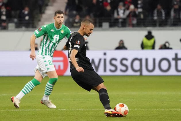 Djibril Sow Eintracht Frankfurt Frankfurt 17 03 2022 Eintracht Frankfurt vs Betis Sevilla, UEFA Europa League, Round of 16