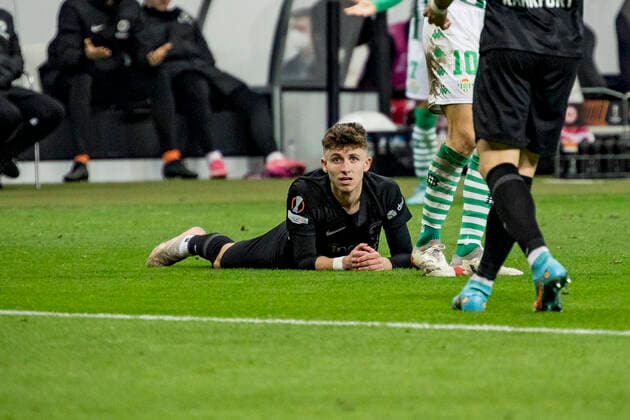 UEFA Europa League, Eintracht Frankfurt vs Real Betis Sevilla, Frankfurt, Deutsche Bank Park, 17 3 2022 Jesper Lindström Eintracht Frankfurt 29 , Eintracht Frankfurt vs Real Betis Sevilla, Frankfurt, Deutsche Bank Park, 17 3 2022 Copyright: xBEAUTIFULxSPORTS Gawlikx