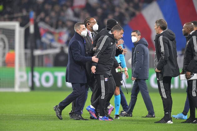 Remi Vercoutre (lyon) FOOTBALL: Olympique Lyonnais vs FC Porto - Ligue Europa - 17 03 2022 FredericChambert Panoramic 