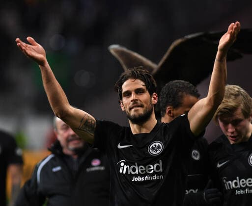 Goncalo Paciencia photographed on 17 3 22 in Frankfurt at the soccer Europa League match Eintracht Frankfurt vs Betis Sevilla DFL DFB REGULATIONS PROHIBIT ANY USE OF PHOTOGRAPHS as IMAGE SEQUENCES and or QUASI VIDEO