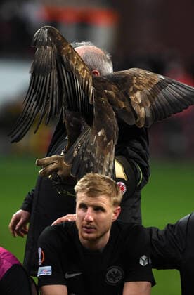 Martin Hinteregger photographed on 17 3 22 in Frankfurt at the soccer Europa League match Eintracht Frankfurt vs Betis Sevilla DFL DFB REGULATIONS PROHIBIT ANY USE OF PHOTOGRAPHS as IMAGE SEQUENCES and or QUASI VIDEO