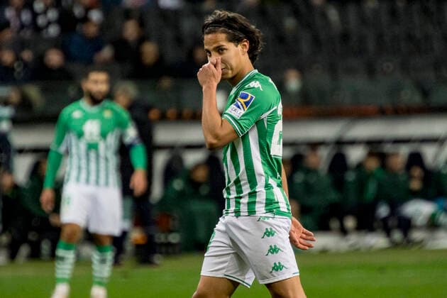 UEFA Europa League, Eintracht Frankfurt vs Real Betis Sevilla, Frankfurt, Deutsche Bank Park, 17 3 2022 Dieg Lainez Real Betis Sevilla 20 , Eintracht Frankfurt vs Real Betis Sevilla, Frankfurt, Deutsche Bank Park, 17 3 2022 Copyright: xBEAUTIFULxSPORTS Gawlikx
