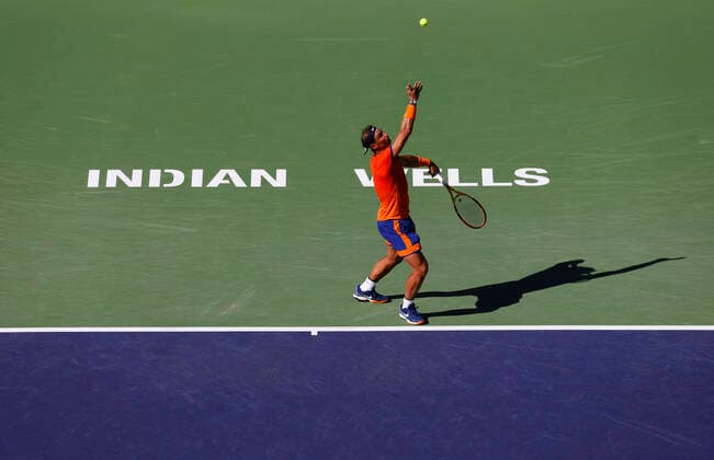 Tennis, ATP Tournament in Indian Wells