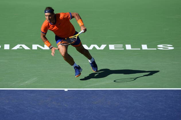 Rafael Nadal (Esp) TENNIS : BNP Paribas Open 2022 - 17 03 2023 AntoineCouvercelle Panoramic 