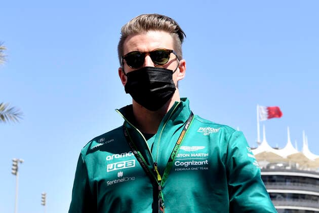 HUELKENBERG Nico F1 Team Aston Martin FIA F1 season 2022 GP Bahrain 1 day on 18 03 2022 Bahrain International Circuit