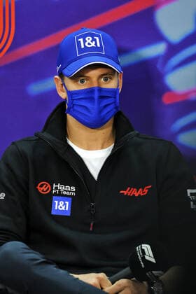 SCHUMACHER Mick (ger), Haas F1 Team VF-22 Ferrari, portrait press conference, PK, Pressekonferenz during the Formula 1 Gulf Air Bahrain Grand Prix 2022, 1st round of the 2022 FIA Formula One World Championship, WM, Weltmeisterschaft on the Bahrain International Circuit, from March 18 to 20, 2022 in Sakhir, Bahrain - F1 - BAHRAIN GRAND PRIX 2022 DPPI Panoramic 016A3950