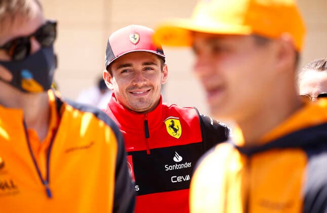 16 Charles Leclerc MCO, Scuderia Ferrari , F1 Grand Prix of Bahrain at Bahrain International Circuit on March 18, 2022 in Sakhir, Bahrain Photo by HOCH ZWEI Sakhir Bahrain
