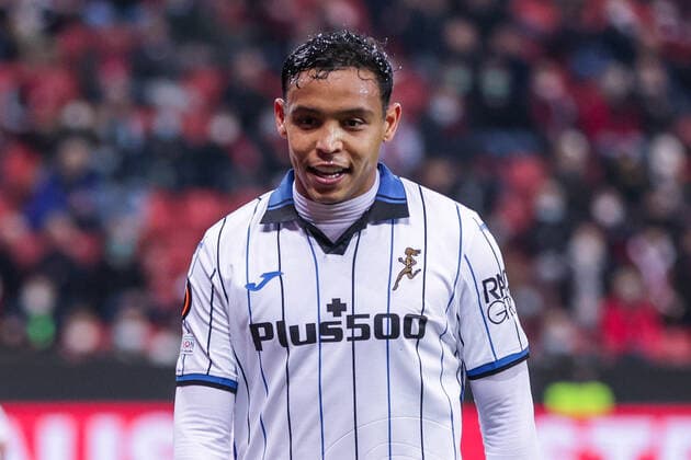 17 03 2022, Football, 2021 2022 season, UEFA Europa League, Round of 16, Second leg, Round 2 2, Bayer Leverkusen Atalanta Bergamo, Luis Muriel Atalanta Bergamo , Photo Dennis Ewert RHR PHOTO xRHR PHOTO DEx