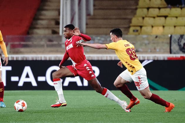 Jean Lucas (AS Monaco) FOOTBALL : AS Monaco vs Braga - 8 eme de finale retour Europa League - Monaco - 17 03 2022 NorbertScanella Panoramic 