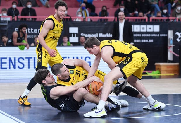Basketball, 2. BL, ProA, Tigers Tübingen - Ehingen Urspring