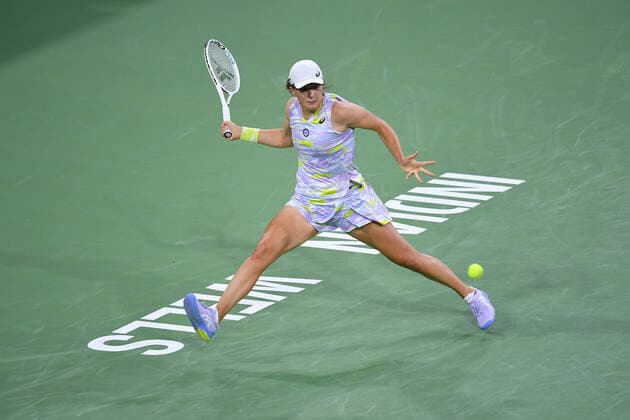 Iga Swiatek TENNIS : BNP Paribas Open 2022 - 18 03 2023 AntoineCouvercelle Panoramic 