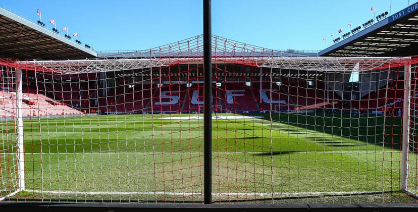Sheffield United v Barnsley Sky Bet Championship General view of Bramall Lanes during the Sky Bet Championship match at Bramall Lane, Sheffield Content Not Available For UK Newspapers Copyright: xAndyxSumnerx FIL-16685-0001