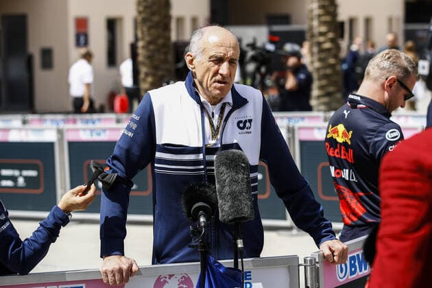 TOST Franz (aut), Team Principal of Scuderia AlphaTauri, portrait during the Formula 1 Gulf Air Bahrain Grand Prix 2022, 1st round of the 2022 FIA Formula One World Championship, WM, Weltmeisterschaft on the Bahrain International Circuit, from March 18 to 20, 2022 in Sakhir, Bahrain - F1 - BAHRAIN GRAND PRIX 2022 DPPI Panoramic  00122004__B3_7755