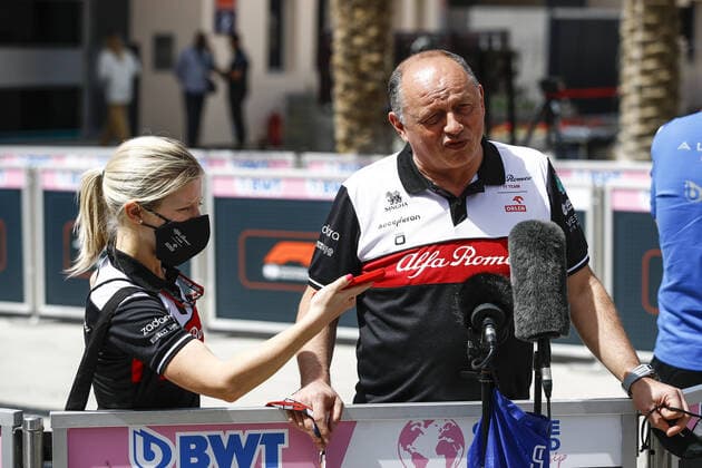 VASSEUR Frederic (fra), Team Principal of Alfa Romeo F1 Team ORLEN, portrait during the Formula 1 Gulf Air Bahrain Grand Prix 2022, 1st round of the 2022 FIA Formula One World Championship, WM, Weltmeisterschaft on the Bahrain International Circuit, from March 18 to 20, 2022 in Sakhir, Bahrain - F1 - BAHRAIN GRAND PRIX 2022 DPPI Panoramic  00122004__B3_7816
